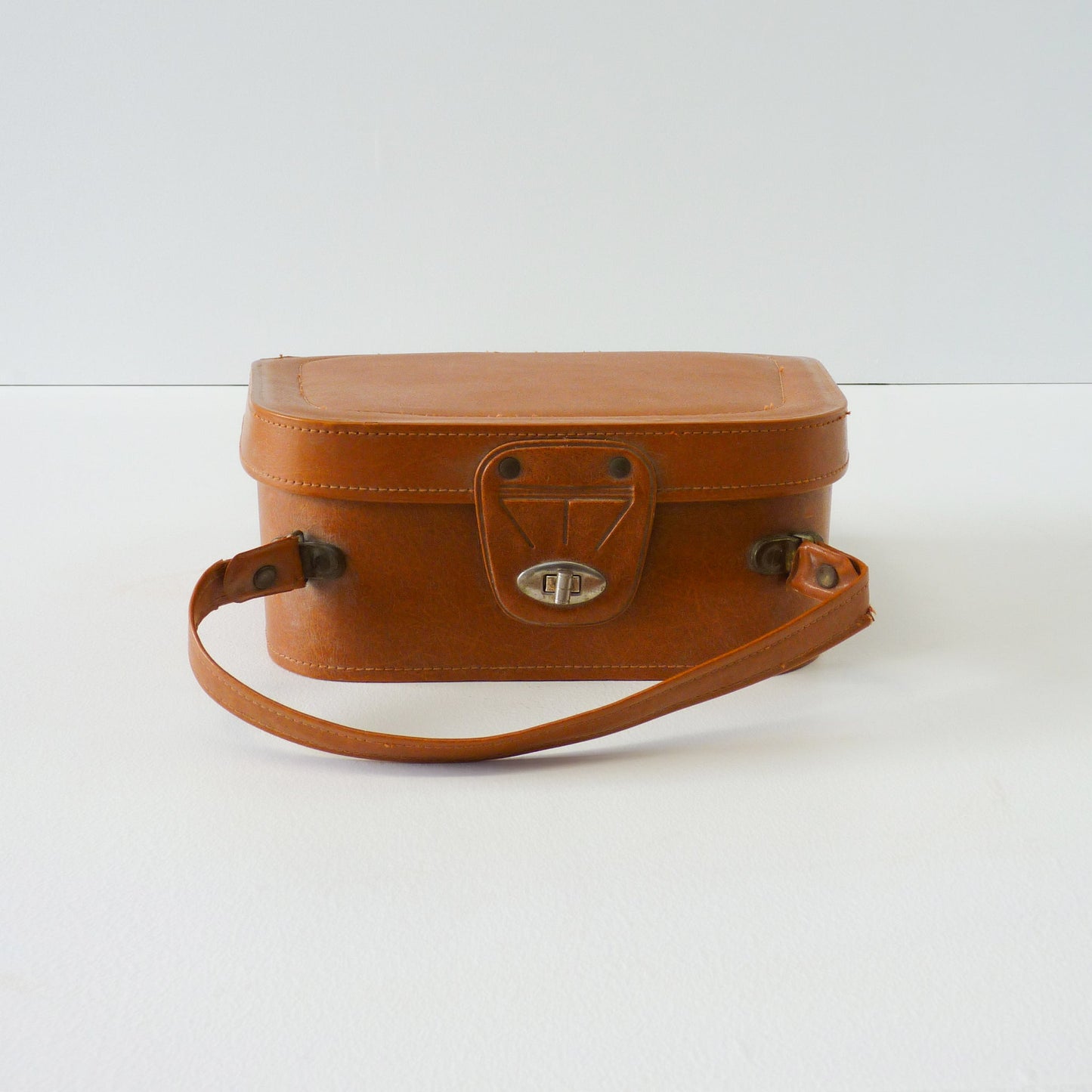 Womens Vintage Leather Travel Bag
