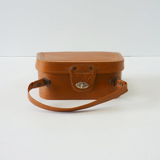 Womens Vintage Leather Travel Bag