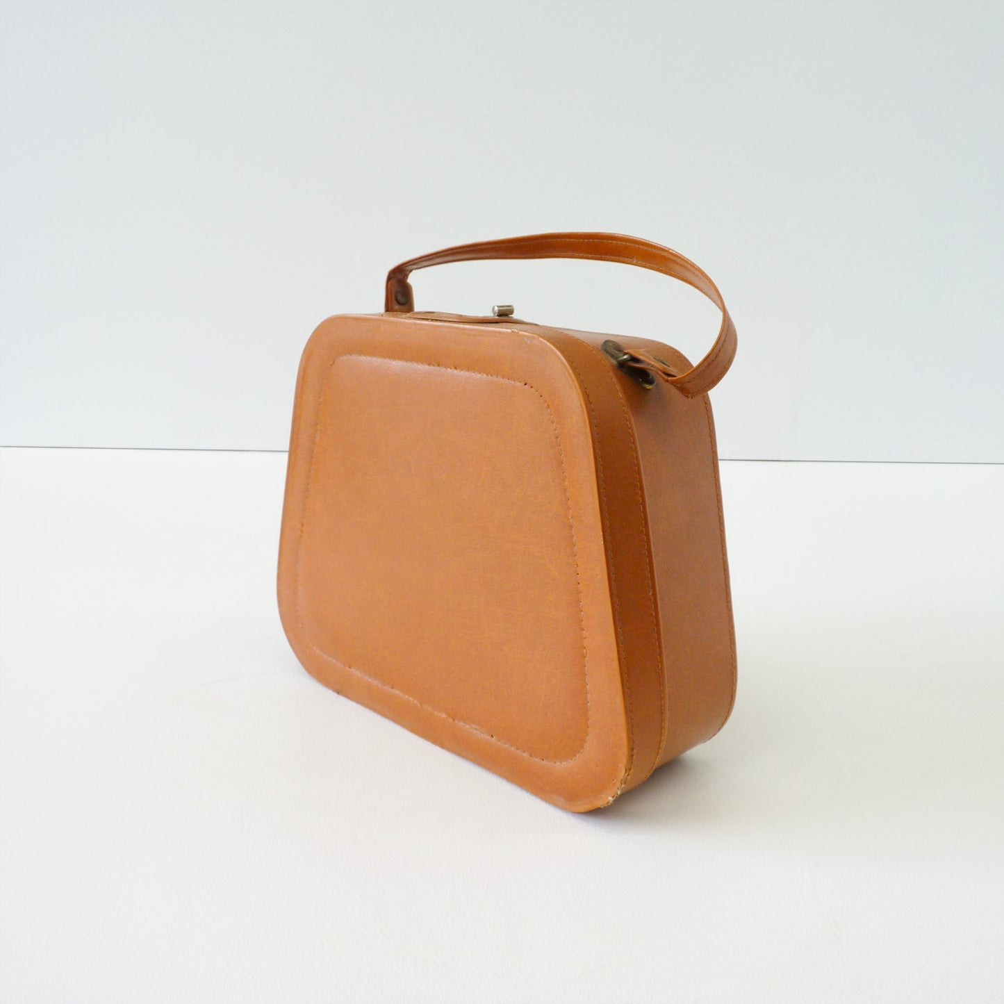 Womens Vintage Leather Travel Bag