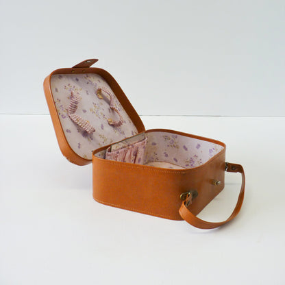 Womens Vintage Leather Travel Bag