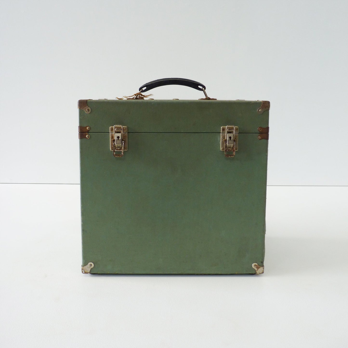 Green Vintage Suitcase