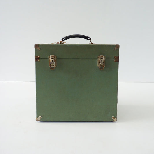 Green Vintage Suitcase