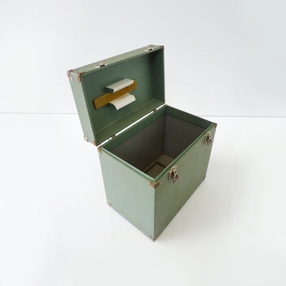 Green Vintage Suitcase