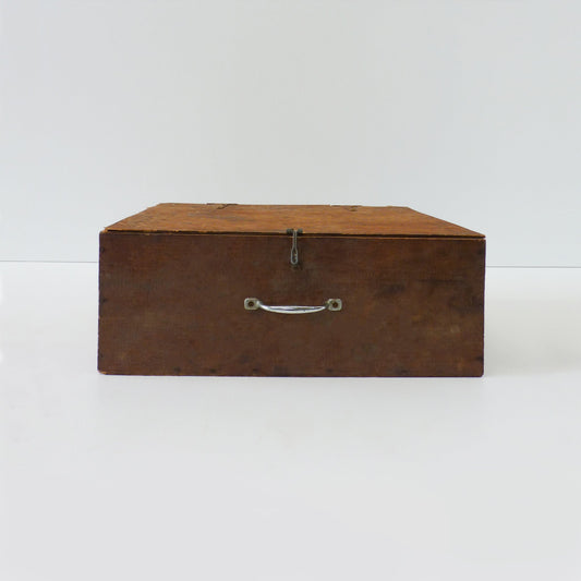 Vintage Wooden Suitcase