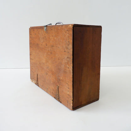 Vintage Wooden Suitcase