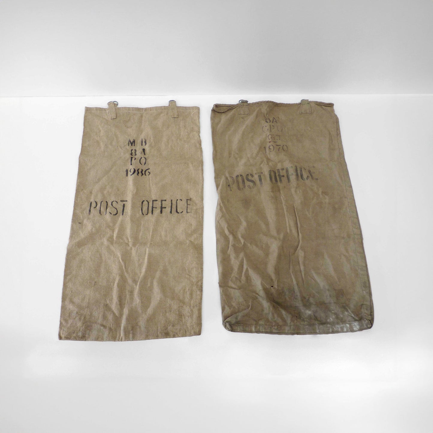 Hessian Post Bag