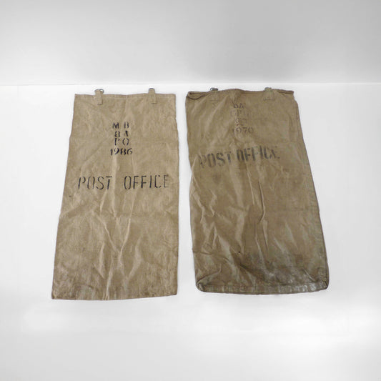 Hessian Post Bag