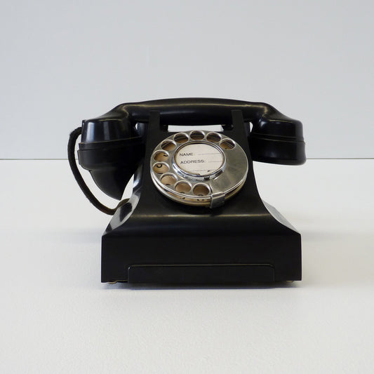 Vintage Bakelite Rotary Phone