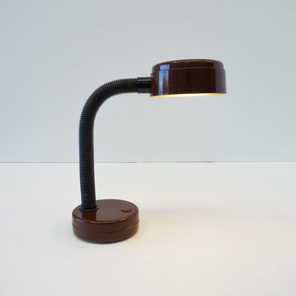 Brown Metal Desk Lamp
