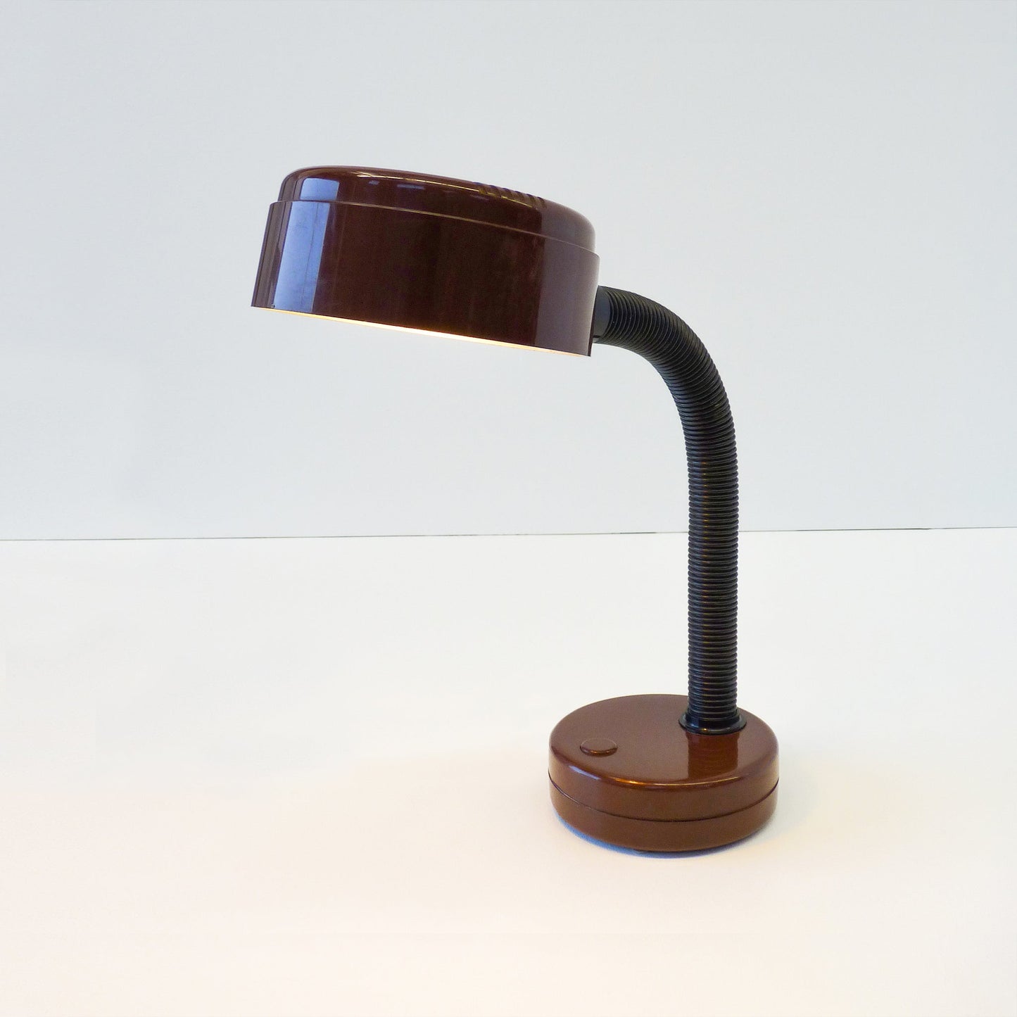 Brown Metal Desk Lamp