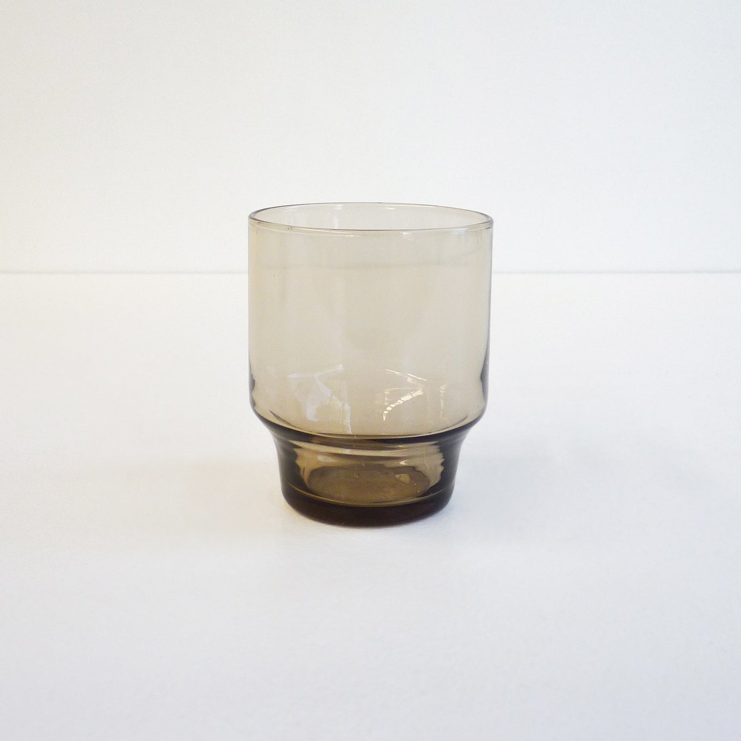 Small Smoky Brown Glass Set