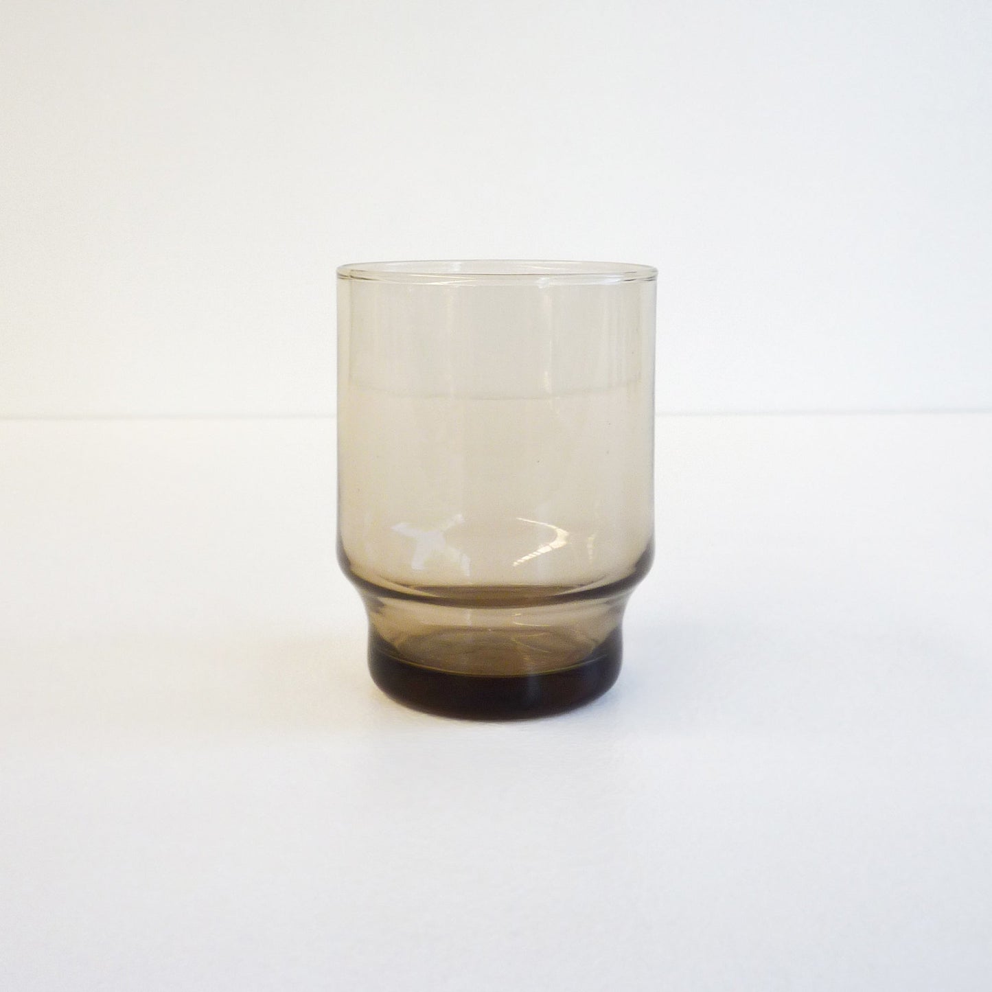 Large Smoky Brown Glass Set
