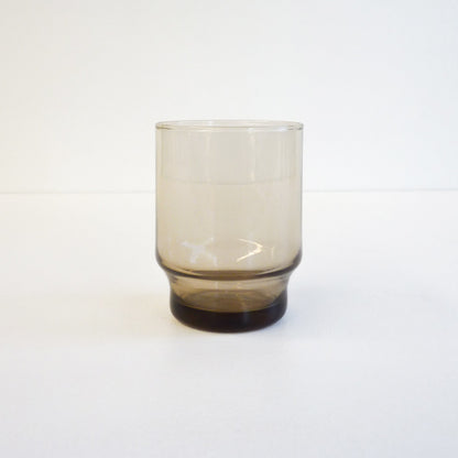 Large Smoky Brown Glass Set