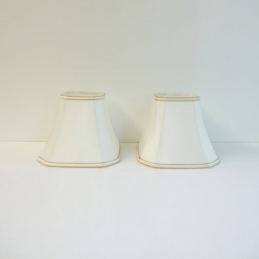 Vintage Cream Lamp Shade Set