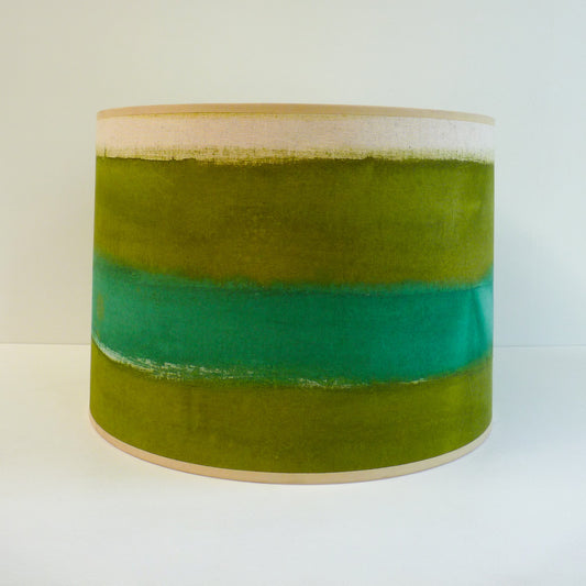 Modern Green / Turquoise Lamp Shade