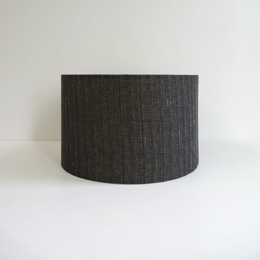 Modern Black Textured Lamp Shade
