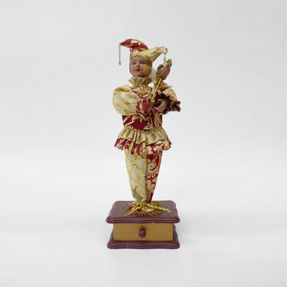 Jester Doll on Timber Base