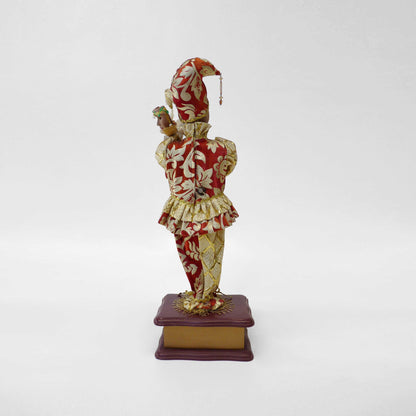 Jester Doll on Timber Base