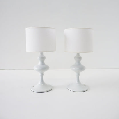 White Bedside Lamp