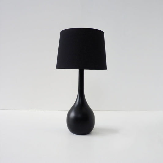 Black Teardrop Lamp