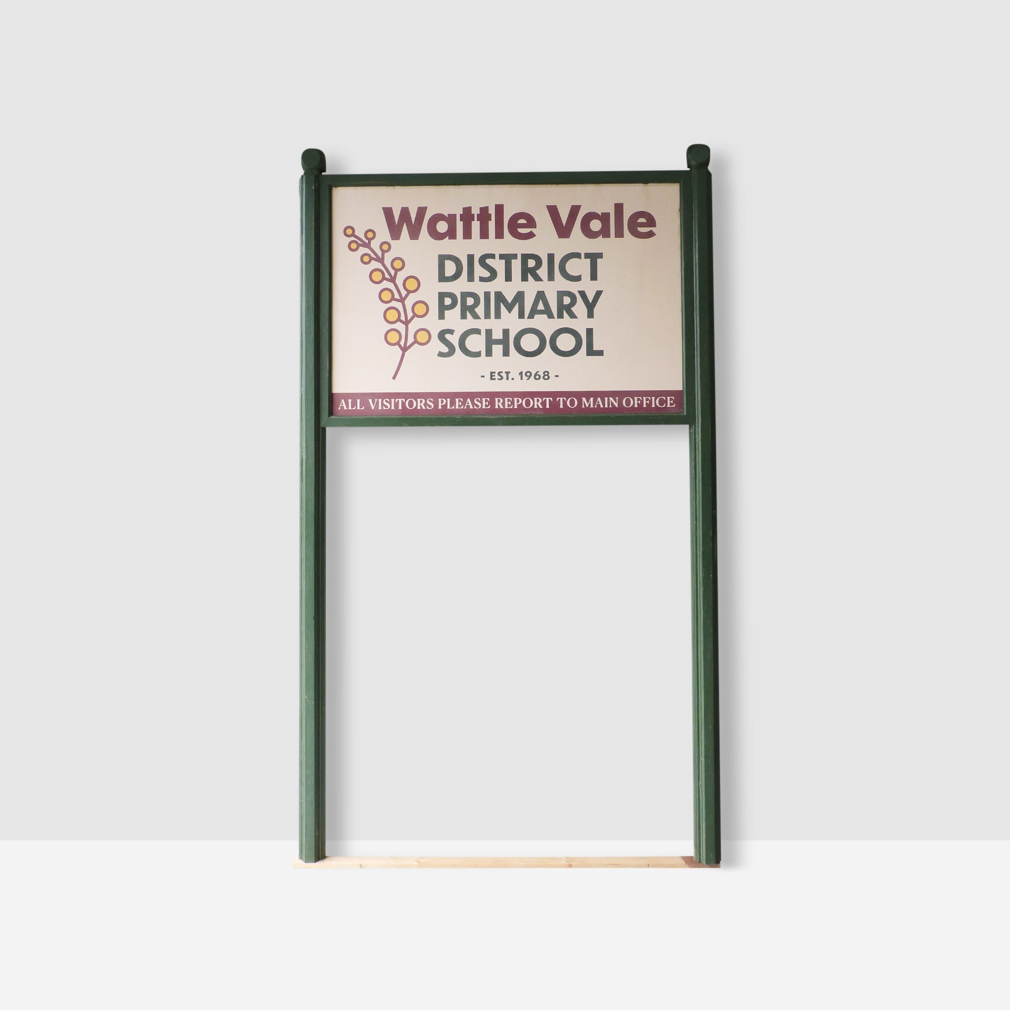 Large Timber Sign Frame – AXIS