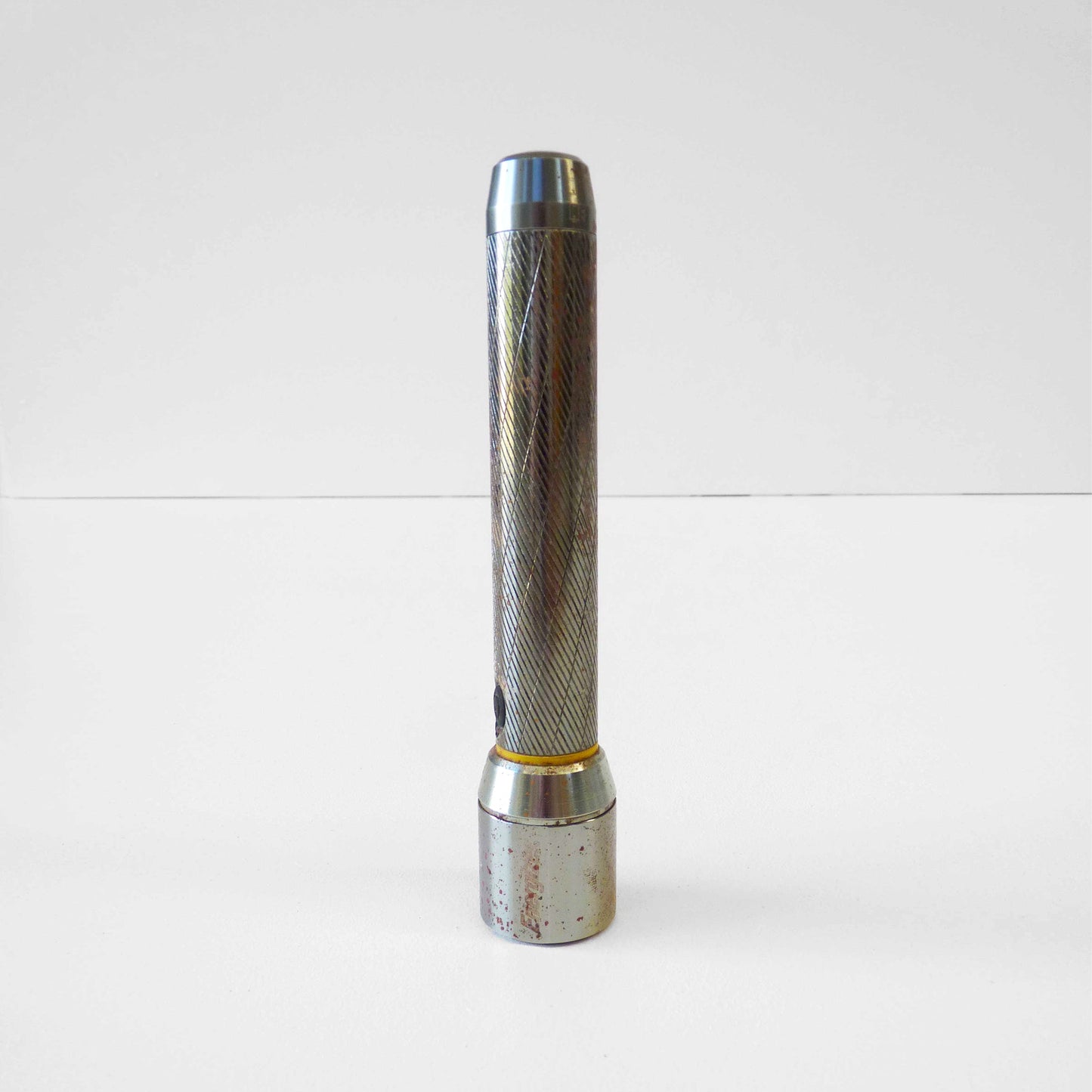 Medium Chrome Vintage Energizer Torch