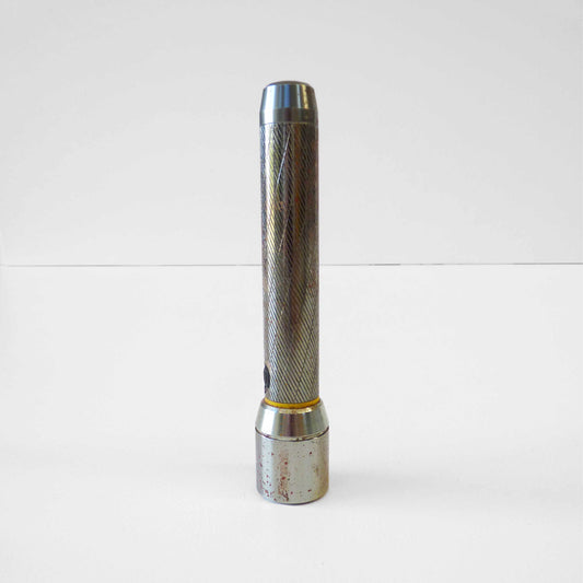 Medium Chrome Vintage Energizer Torch