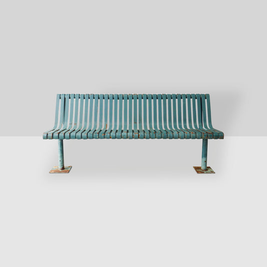 Steel Park Bench