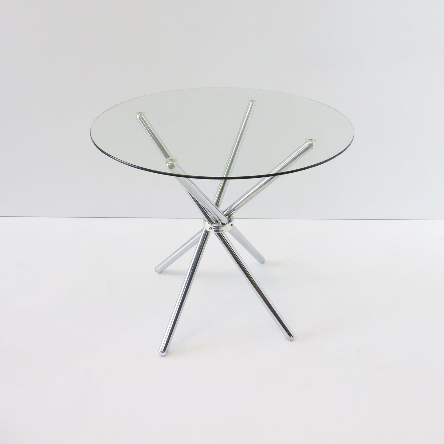 Round Glass Table